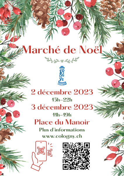 Affiches marché de noel - 1